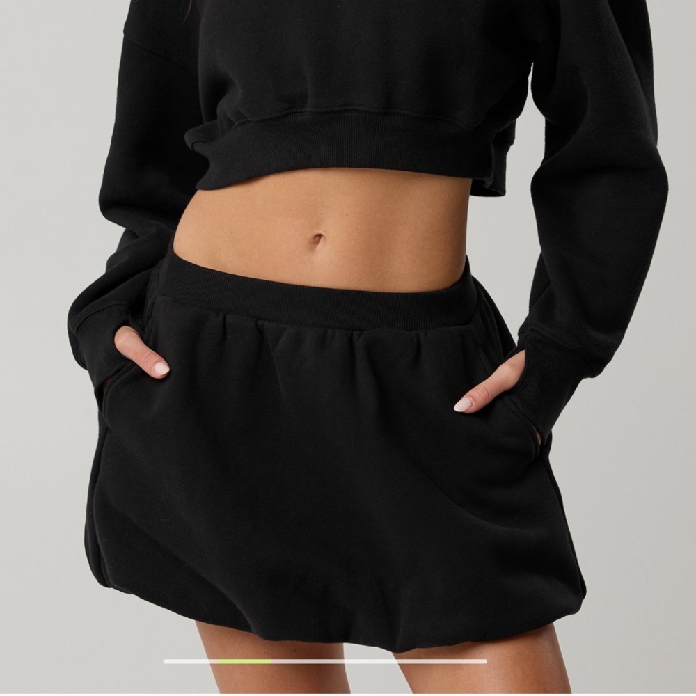 Aerie Cloud Fleece Bubble Skort